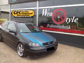 Wrap n` Style - Opel Astra Folierung der Motorhaube